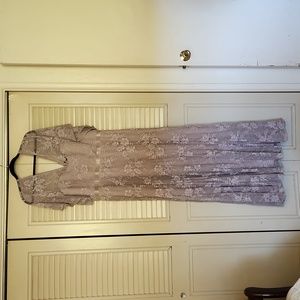 Grey Lace Maxi Torrid Dress